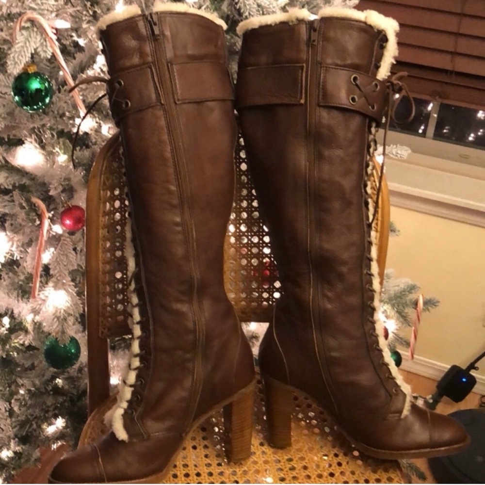 Reece Coach Lace-Up Knee Boot - Picture 6 of 6